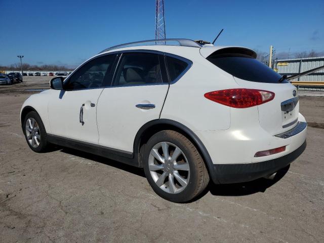 JN1BJ0HR9DM480114 - 2013 INFINITI EX37 BASE WHITE photo 2