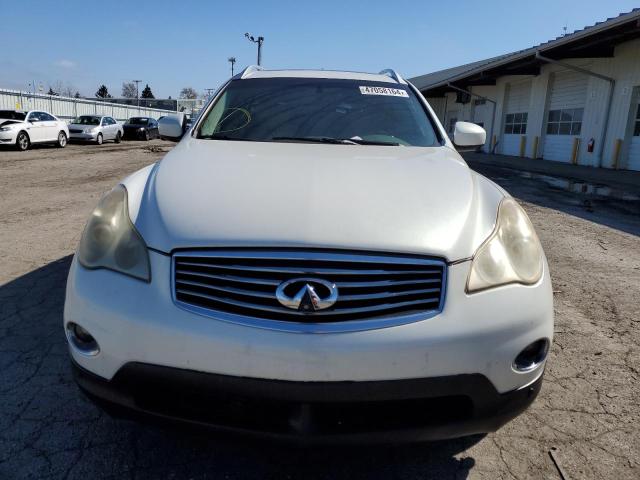 JN1BJ0HR9DM480114 - 2013 INFINITI EX37 BASE WHITE photo 5