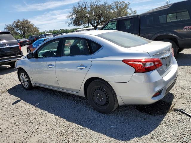 3N1AB7AP1HY237104 - 2017 NISSAN SENTRA S SILVER photo 2