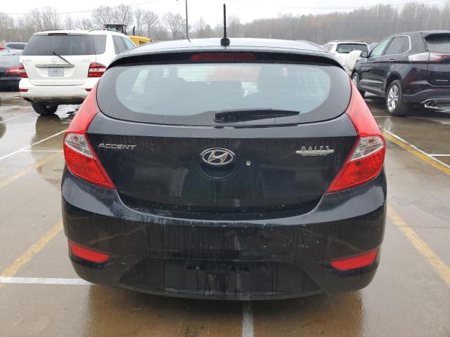 KMHCT5AE2FU232110 - 2015 HYUNDAI ACCENT GS BLACK photo 6