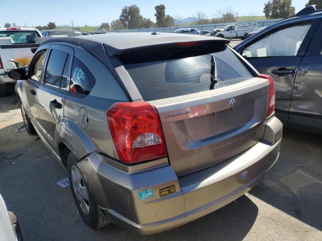 1B3HB28B47D212709 - 2007 DODGE CALIBER TAN photo 2