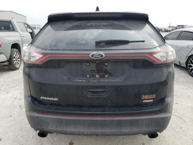 2FMPK3G94JBC00549 - 2018 FORD EDGE SE BLACK photo 6