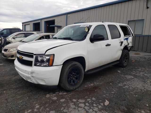 1GNLC2E07DR316576 - 2013 CHEVROLET TAHOE POLICE WHITE photo 1