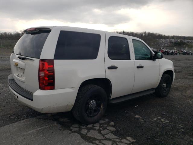 1GNLC2E07DR316576 - 2013 CHEVROLET TAHOE POLICE WHITE photo 3