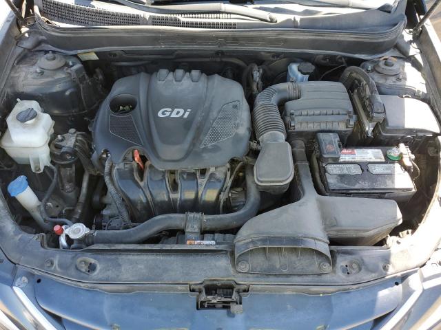 5NPEB4AC3DH734477 - 2013 HYUNDAI SONATA GLS BLUE photo 11