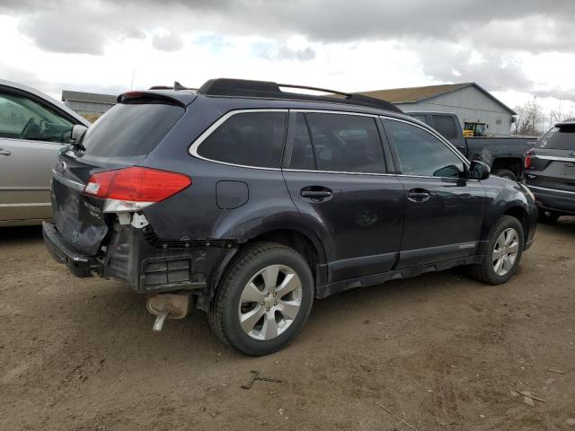 4S4BRELC6B2399629 - 2011 SUBARU OUTBACK 3.6R LIMITED BLUE photo 3