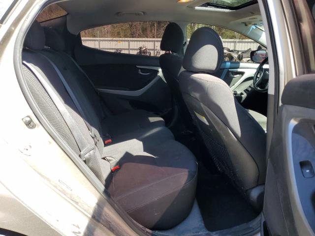 5NPDH4AE3GH778818 - 2016 HYUNDAI ELANTRA SE GRAY photo 10