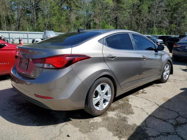 5NPDH4AE3GH778818 - 2016 HYUNDAI ELANTRA SE GRAY photo 3