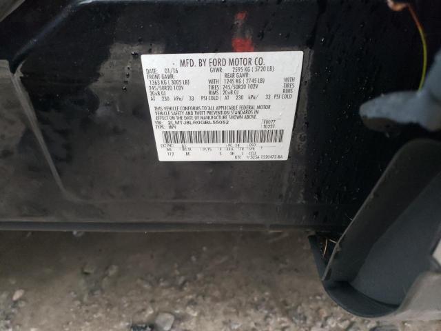 2LMTJ8LR0GBL55052 - 2016 LINCOLN MKX RESERVE 黑色 照片 13