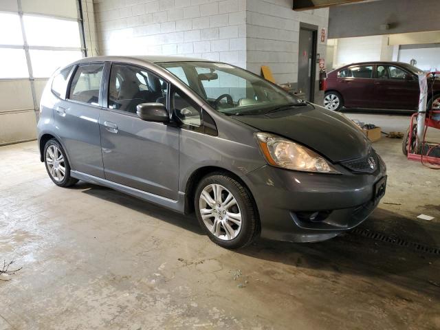 JHMGE8H58BC000200 - 2011 HONDA FIT SPORT GRAY photo 4