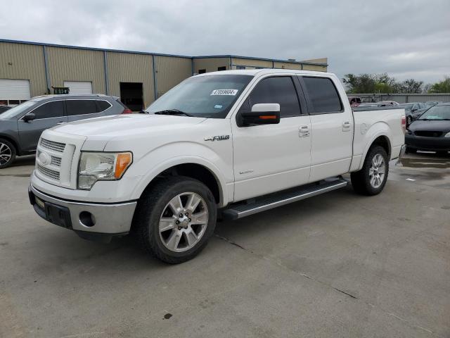 1FTFW1CT3BFC57903 - 2011 FORD F150 SUPERCREW WHITE photo 1