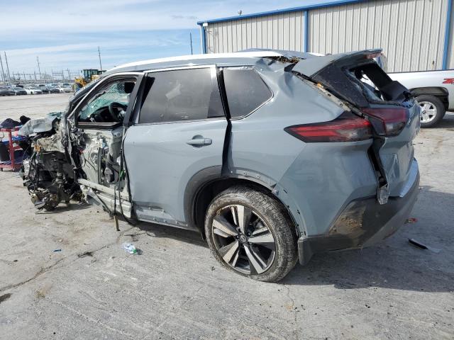 5N1AT3CB3MC844169 - 2021 NISSAN ROGUE SL GRAY photo 2