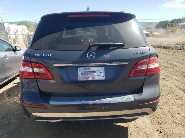 4JGDA5HBXCA041974 - 2012 MERCEDES-BENZ ML 350 4MATIC CHARCOAL photo 6