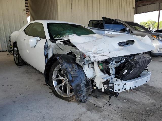 2C3CDZJGXMH668332 - 2021 DODGE CHALLENGER GT WHITE photo 1