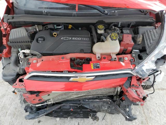 KL8CD6SA2HC777003 - 2017 CHEVROLET SPARK 1LT RED photo 11