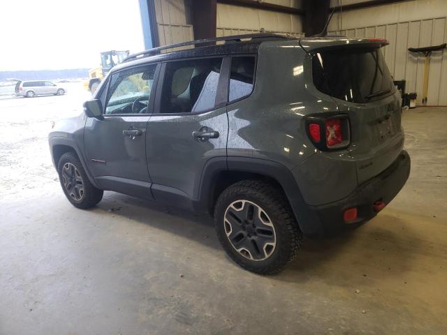 ZACCJBCT0FPB69231 - 2015 JEEP RENEGADE TRAILHAWK GRAY photo 2