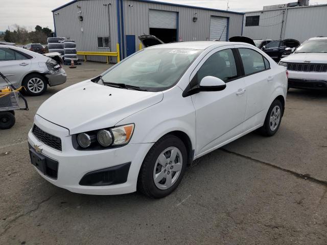 1G1JA5SG2F4129960 - 2015 CHEVROLET SONIC LS WHITE photo 1