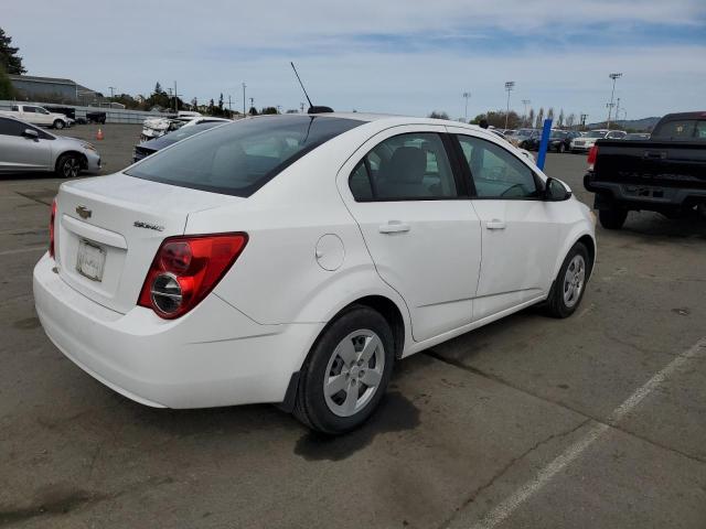 1G1JA5SG2F4129960 - 2015 CHEVROLET SONIC LS WHITE photo 3