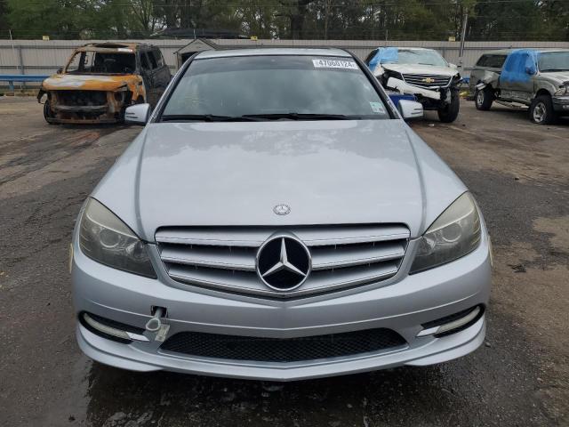 WDDGF5EB8BR137017 - 2011 MERCEDES-BENZ C-CLASS C3 300 SILVER photo 5