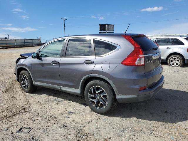 2HKRM4H47GH720550 - 2016 HONDA CR-V SE GRAY photo 2