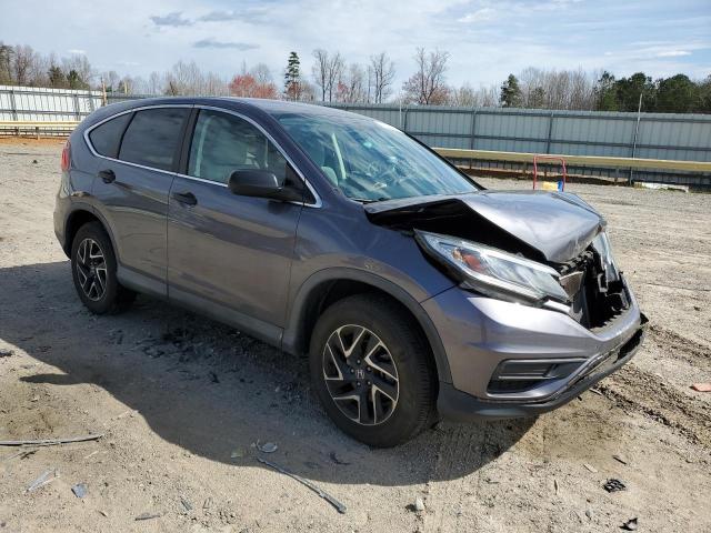 2HKRM4H47GH720550 - 2016 HONDA CR-V SE GRAY photo 4