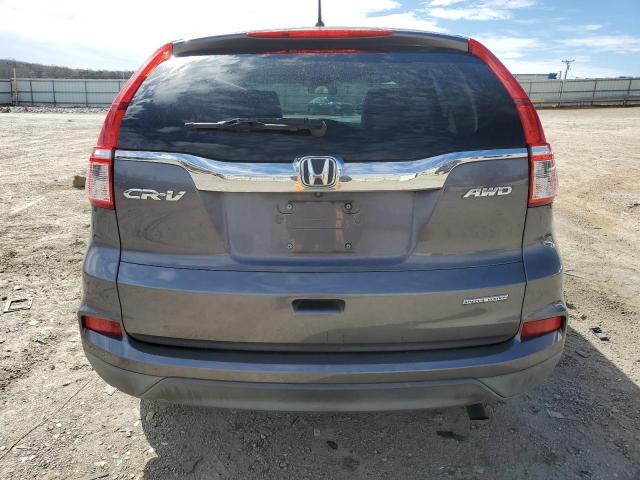 2HKRM4H47GH720550 - 2016 HONDA CR-V SE GRAY photo 6