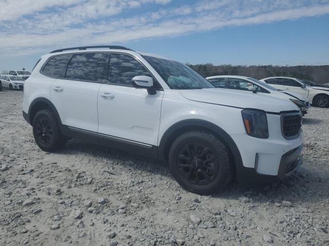 5XYP5DGC1PG323954 - 2023 KIA TELLURIDE SX WHITE photo 4