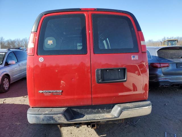 1GCZGUCG6D1170091 - 2013 CHEVROLET EXPRESS G3 RED photo 6