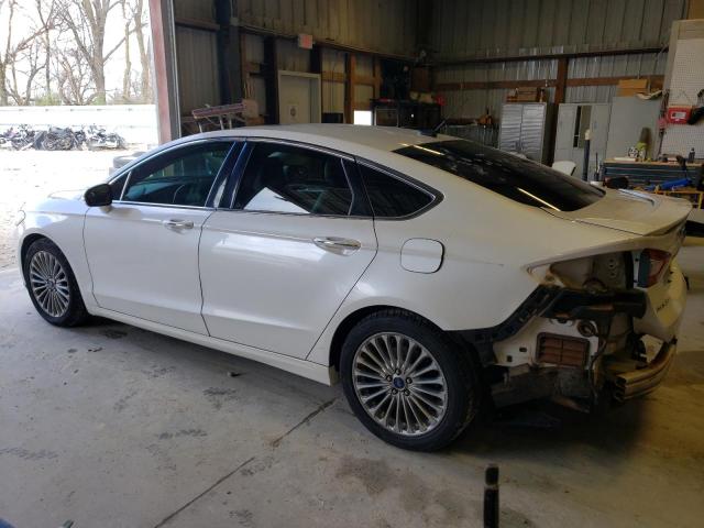 3FA6P0K98GR391710 - 2016 FORD FUSION TITANIUM WHITE photo 2