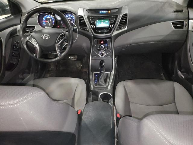 KMHDH4AE5EU054675 - 2014 HYUNDAI ELANTRA SE GRAY photo 8