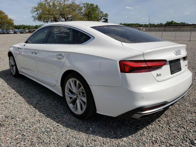 WAUCBCF52NA022432 - 2022 AUDI A5 PREMIUM PLUS 40 WHITE photo 2