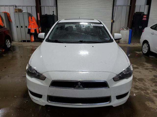 JA32U2FU6DU009205 - 2013 MITSUBISHI LANCER ES/ES SPORT WHITE photo 5