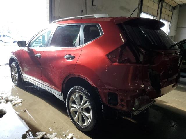 KNMAT2MV7FP567206 - 2015 NISSAN ROGUE S BURGUNDY photo 2