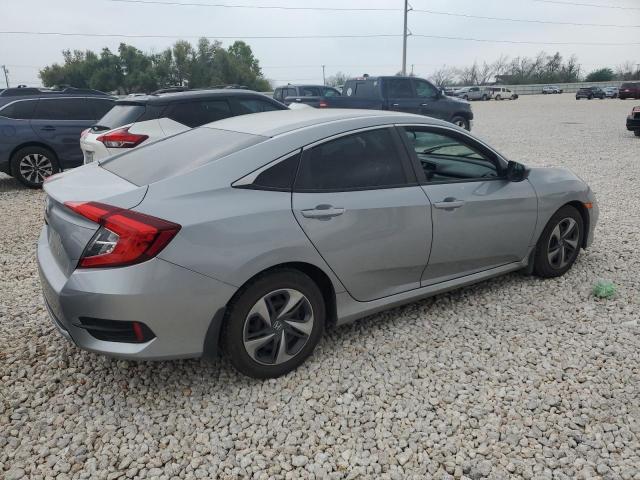 2HGFC2F60KH601823 - 2019 HONDA CIVIC LX SILVER photo 3