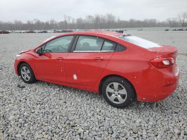 1G1BC5SM3G7254180 - 2016 CHEVROLET CRUZE LS RED photo 2