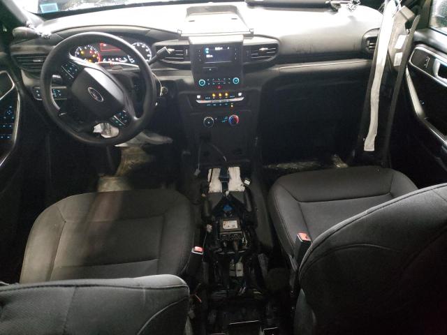 1FM5K8AW9MNA15571 - 2021 FORD EXPLORER POLICE INTERCEPTOR BLACK photo 8