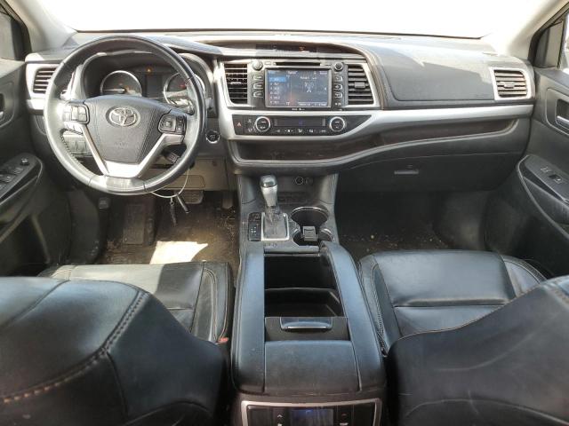 5TDKKRFH5FS103103 - 2015 TOYOTA HIGHLANDER XLE GRAY photo 8