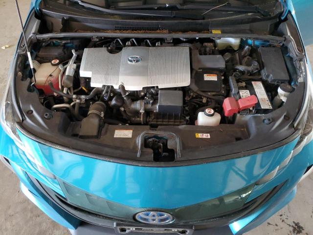 JTDKARFP8J3072126 - 2018 TOYOTA PRIUS PRIM 青绿色 照片 11