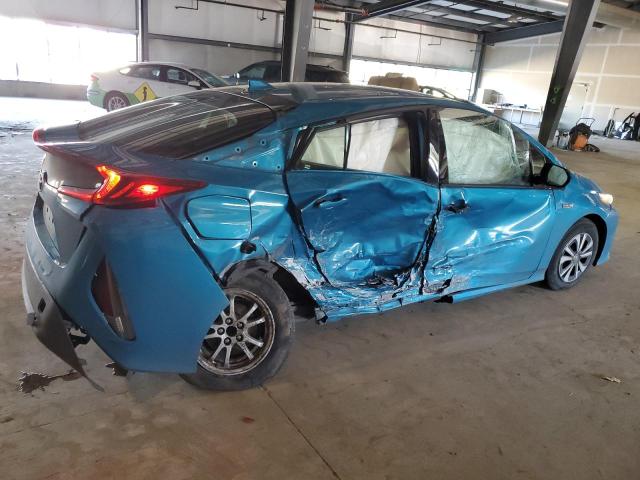 JTDKARFP8J3072126 - 2018 TOYOTA PRIUS PRIM 青绿色 照片 3