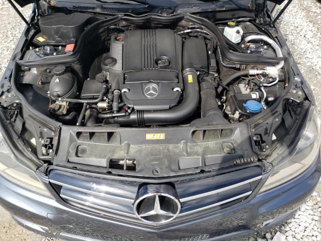 WDDGJ4HB6DG067858 - 2013 MERCEDES-BENZ C 250 CHARCOAL photo 11