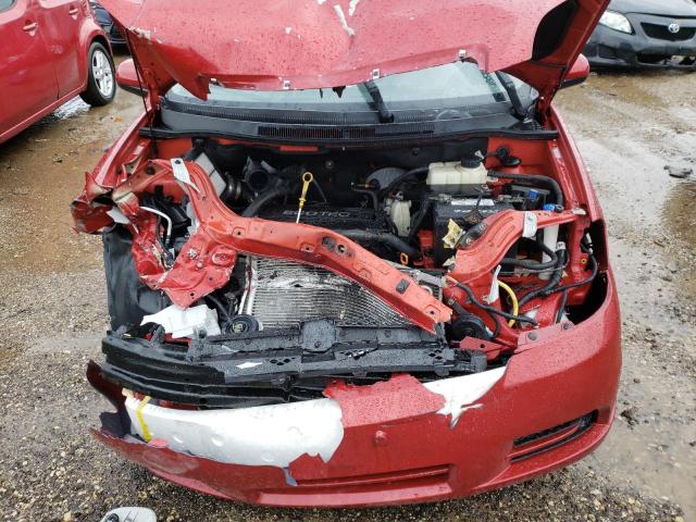 KL1TD5DE6BB136894 - 2011 CHEVROLET AVEO LS წითელი ფოტო 11