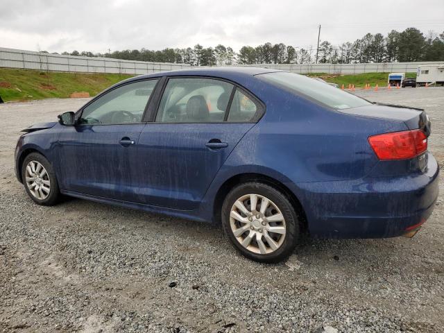 3VWDP7AJ1CM121311 - 2012 VOLKSWAGEN JETTA SE BLUE photo 2