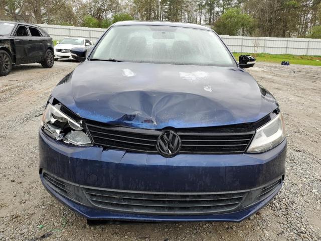 3VWDP7AJ1CM121311 - 2012 VOLKSWAGEN JETTA SE BLUE photo 5