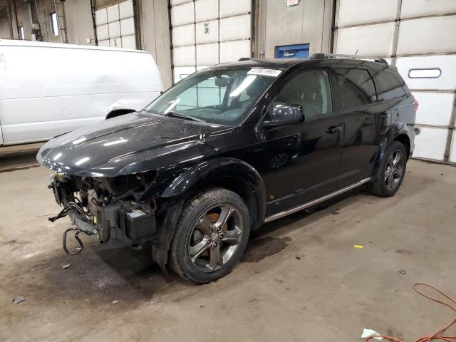 3C4PDDGG7FT607263 - 2015 DODGE JOURNEY CROSSROAD BLACK photo 1