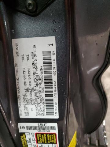 5TFSX5EN4JX062063 - 2018 TOYOTA TACOMA ACCESS CAB فحمي صورة 12