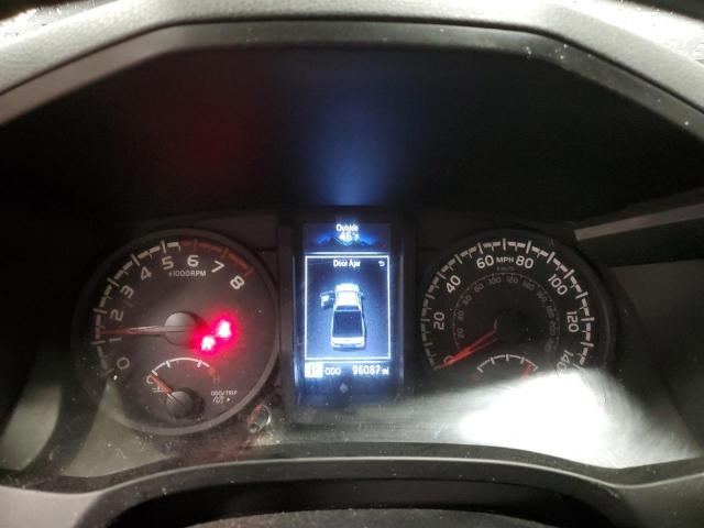 5TFSX5EN4JX062063 - 2018 TOYOTA TACOMA ACCESS CAB فحمي صورة 9