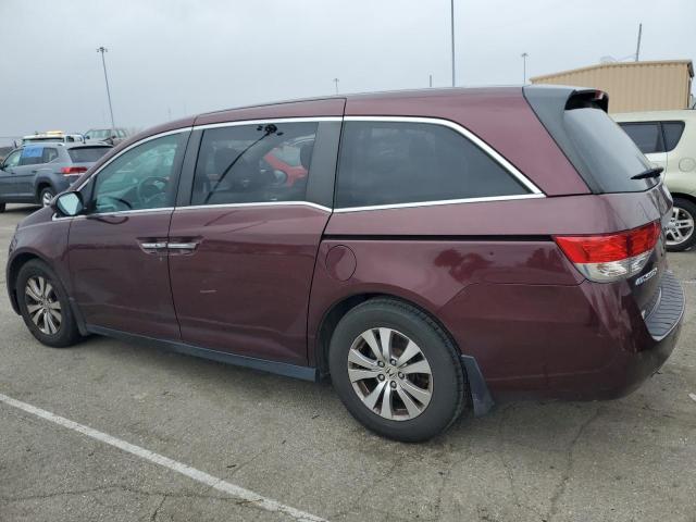 5FNRL5H42FB089115 - 2015 HONDA ODYSSEY EX BURGUNDY photo 2