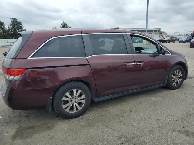 5FNRL5H42FB089115 - 2015 HONDA ODYSSEY EX BURGUNDY photo 3