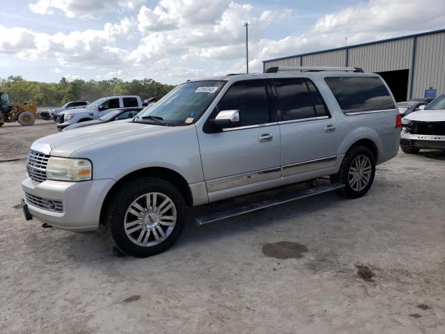 5LMFL28537LJ20342 - 2007 LINCOLN NAVIGATOR L SILVER photo 1