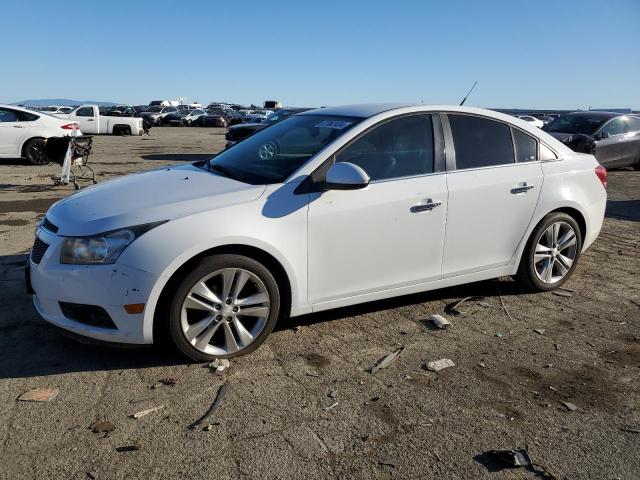 1G1PG5SB4D7271574 - 2013 CHEVROLET CRUZE LTZ WHITE photo 1